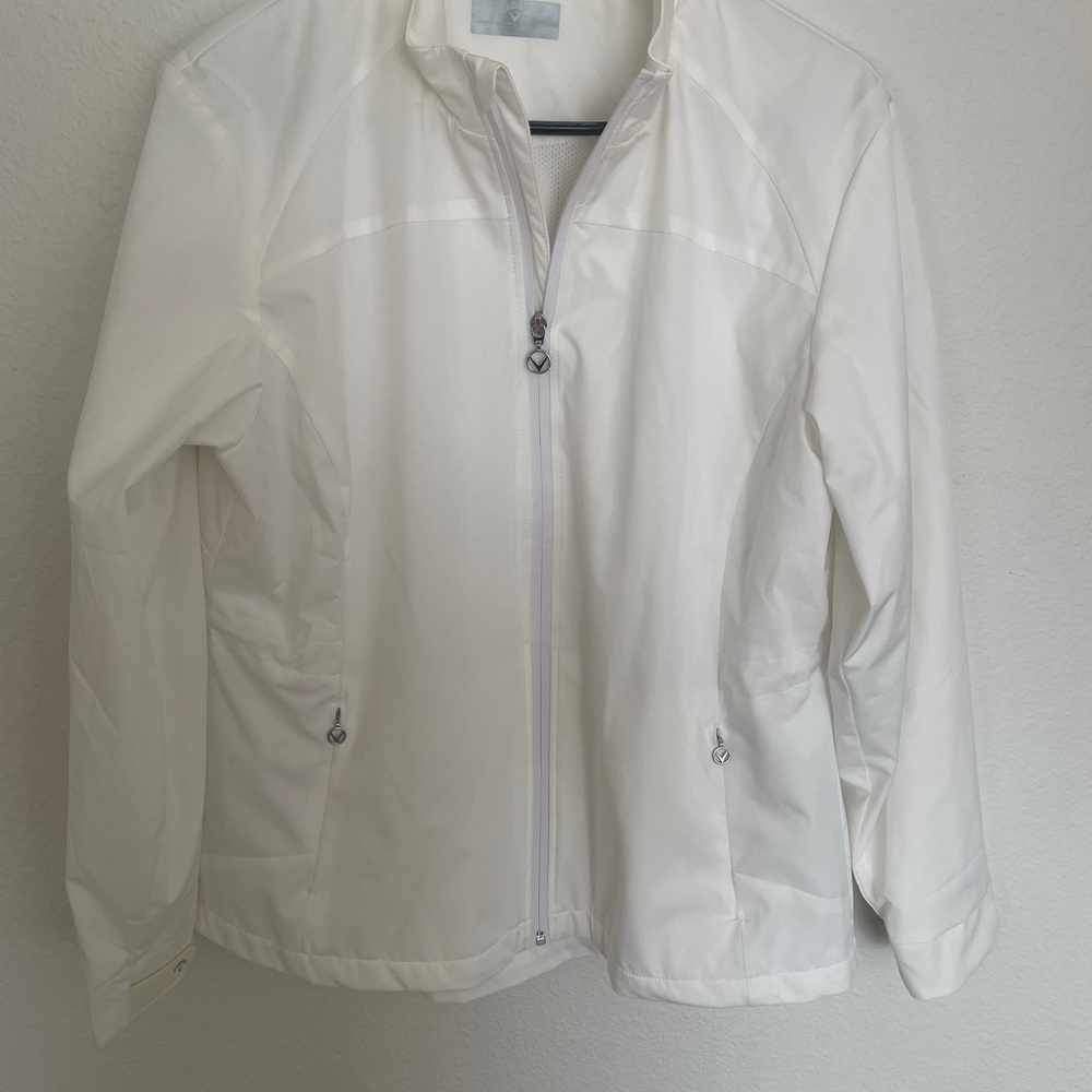 Callaway Women's White Wind Jacket